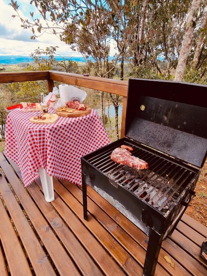 Cabana Romantica Na Serra Com Hidro, Lareira, Lagos E Trilhas Villa Bom Retiro  Exteriör bild